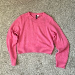 Medium Bubblegum Pink Sweater from H&M (brand: divided)